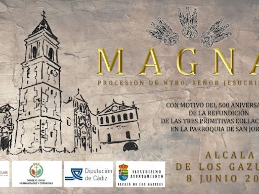 Alcalá de los Gazules celebra el sábado 8 de junio una histórica procesión magna con la participación de todas las cofradías y la Virgen de los Santos