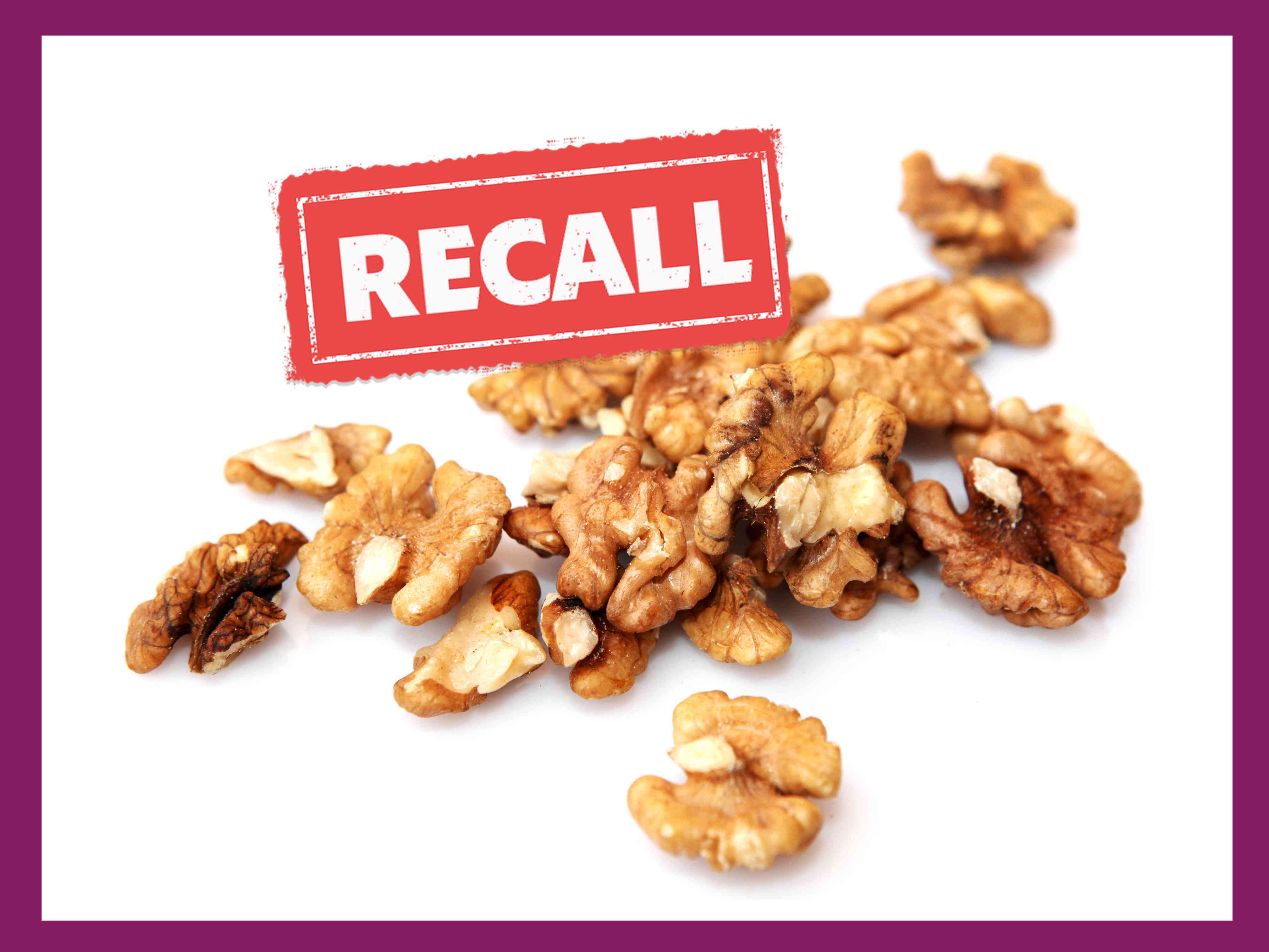 Walnuts Sold Nationwide Recalled for Possible E. Coli Contamination