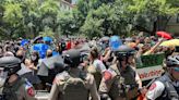 UT campus police arrest dozens of pro-Palestinian protesters after encampment set up