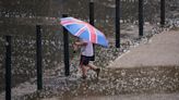 Roads flooded as heavy rain and thunderstorms hit parts of UK