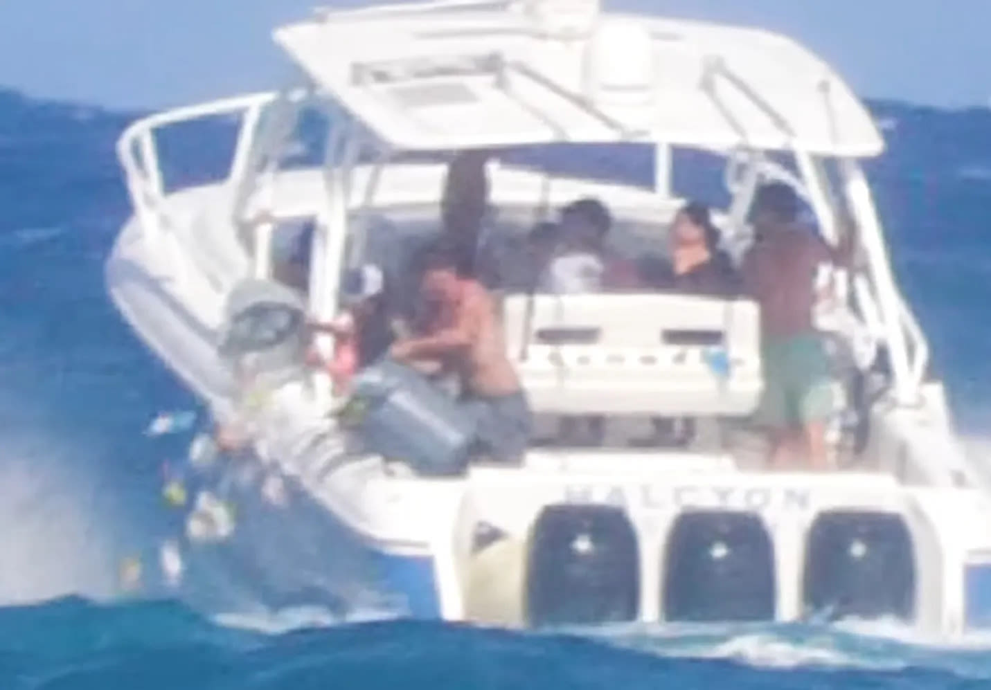 Boozy Boca Bash partiers dump heaps of garbage into Atlantic as over a dozen arrested in annual aquatic rave