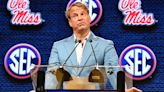 Mississippi coach Lane Kiffin delivers emotional tribute to father at SEC media days