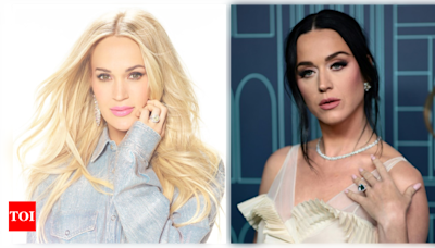 Katy Perry" Carrie Underwood set to replace Katy Perry in 'American idol'; to join Luke Bryan and Lionel Richie as the new judge | - Times of India