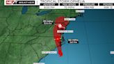 Tropical Storm Ophelia makes landfall on the North Carolina coast