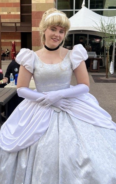 Fan Fusion 2024: This Cinderella's cosplay is a tribute to her zany, super theatrical dad