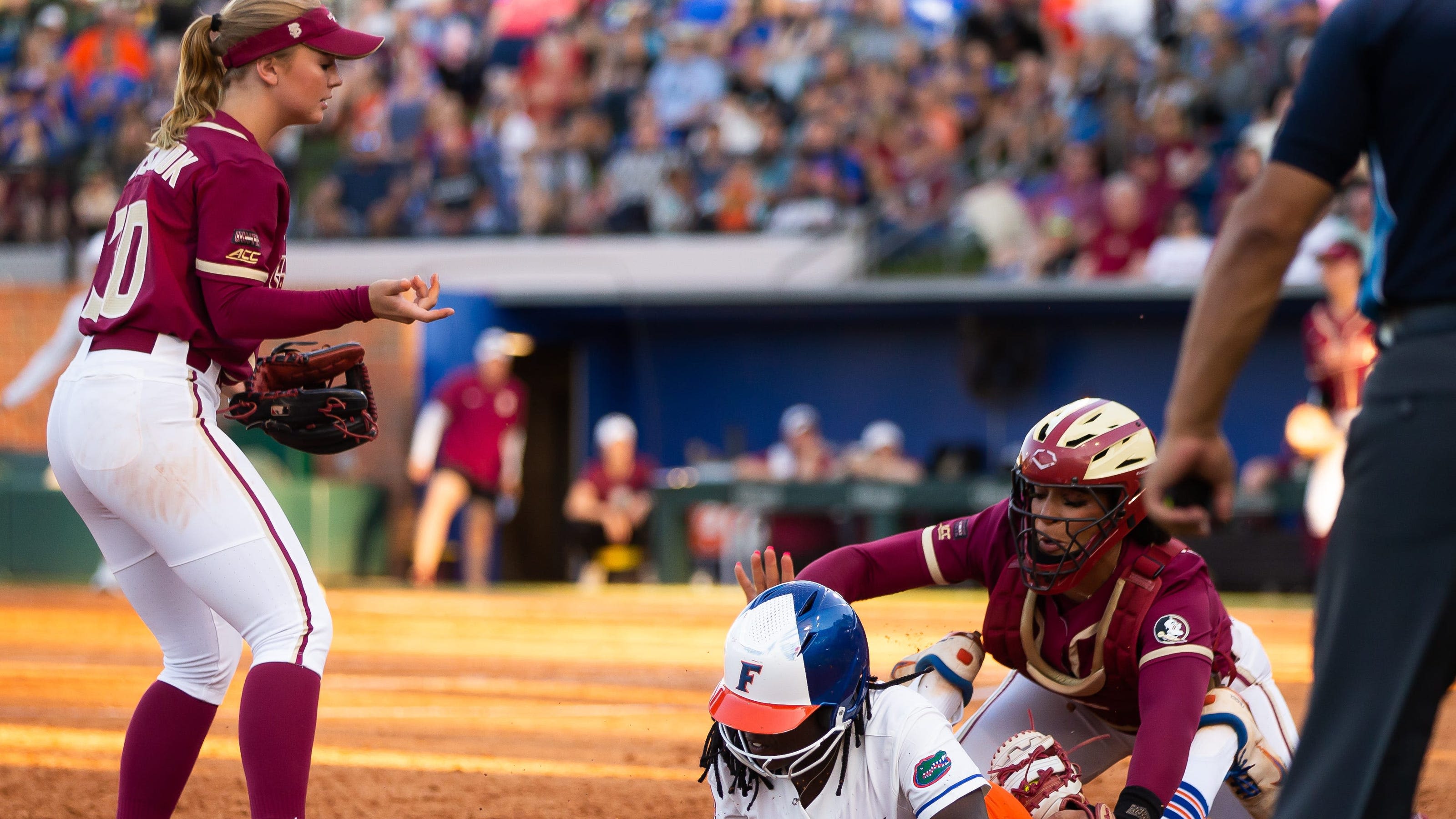 FSU softball's winning streak snaps after loss to rival Florida Gators despite late comeback