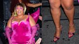 Lizzo Sizzles in Strappy Sandals at Met Gala After Party