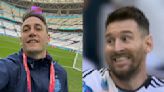 El divertido cruce entre el streamer Momo y Lionel Messi luego de que el VAR le anulara un gol a Argentina