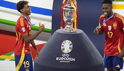Las mejores imágenes de la final de la Eurocopa entre España y Inglaterra