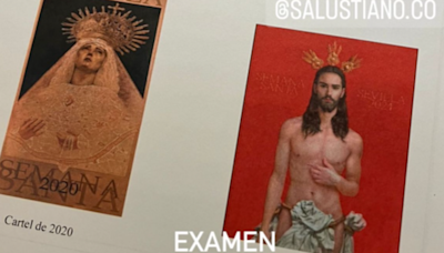 El cartel de Salustiano llega a los exámenes de Lengua en Barcelona