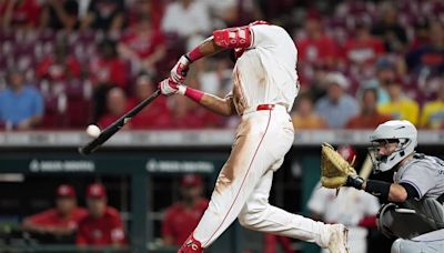 Cincinnati Reds rookie Rece Hinds makes it back-to-back home runs in his two days in MLB