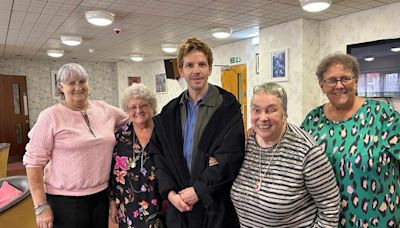 'Fabulous' TV star meets Plymouth residents during filming