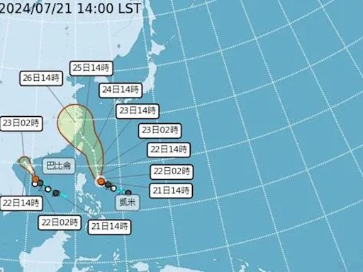 凱米最快今晚發布海警 最有機率放颱風假6縣市曝光