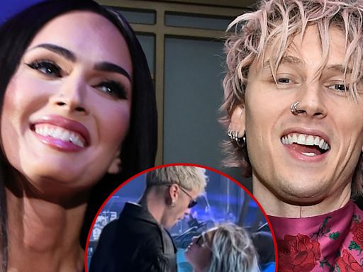 Megan Fox & Machine Gun Kelly Look Loved Up, Slow Dance at Stagecoach