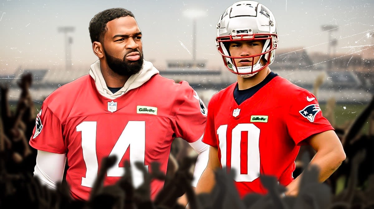 Jacoby Brissett's message to Patriots' Drake Maye amid camp struggles