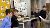 Windham students explore 'frontiers' of D-Day, plague, MTV