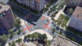 El nuevo corredor sostenible de Pío XII en Pamplona: más espacio peatonal y zonas verdes