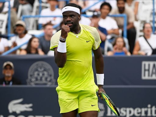 Buoyed by home-crowd advantage, Francis Tiafoe advances to DC Open semifinals