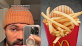 People are upset after finding out some McDonald’s fries aren’t vegan