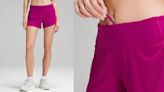 These Lululemon shorts 'fit like a dream' — and they're less than $50 right now