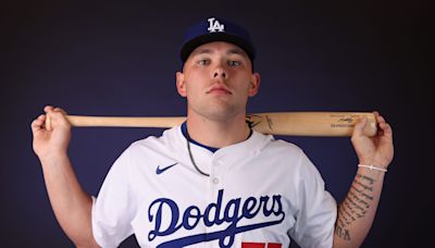 How does Dalton Rushing, Dodgers top prospect, feel about debut in outfield?