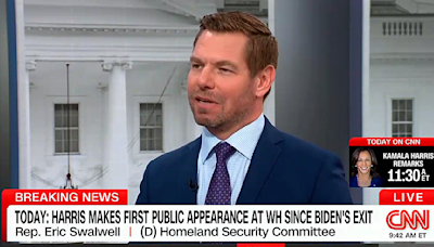 Swalwell Tells CNN Trump Will Get Beaten By Kamala Harris Like ‘Other Sexual Predators And Rapists’