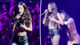 Olivia Rodrigo dances through mid-concert wardrobe malfunction in leather bra: ‘The show must go on’