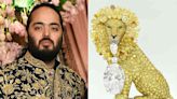 Billionaire Heir Anant Ambani Wears Custom Lion Brooch with 50-Carat Diamond Ahead of Lavish Mumbai Wedding