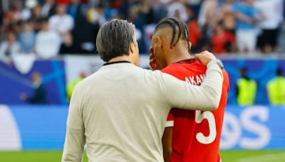 'Only a football game', Swiss boss consoles Akanji on shootout miss