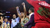 S.A. shows Mario Barrios love after WBC interim title fight win