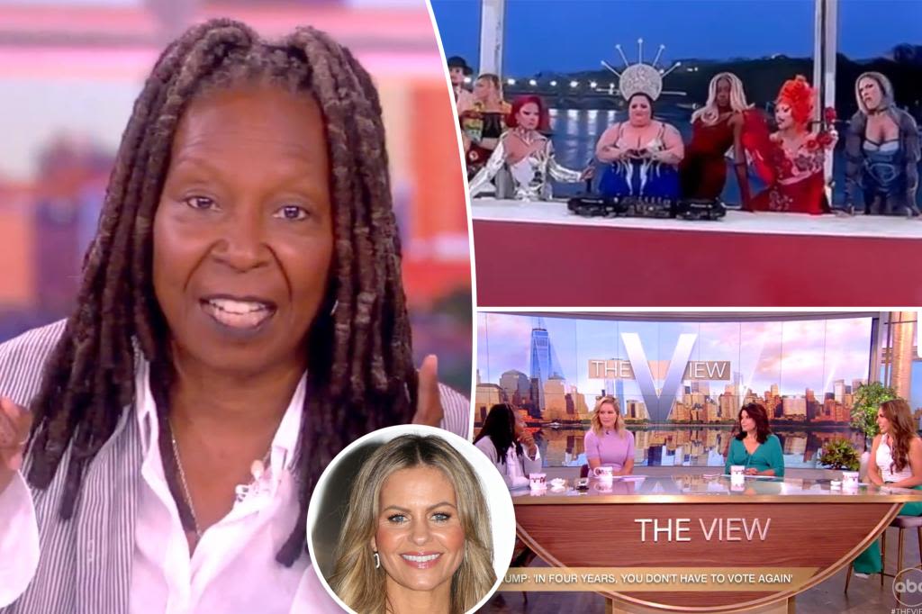 The ‘View’ co-hosts condemn critics of Olympics Last Supper drag show after Candace Cameron Bure called it ‘disgusting’