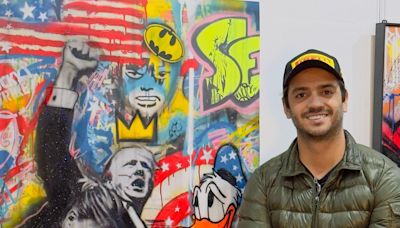 Atentado contra Trump inspira obra de arte feita por brasileiro vendida por R$ 112 mil