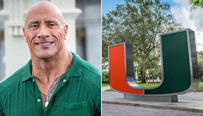 Dwayne Johnson Offers Hilarious Advice to College Students After Gifting Grooming Products to Them at His Alma Mater