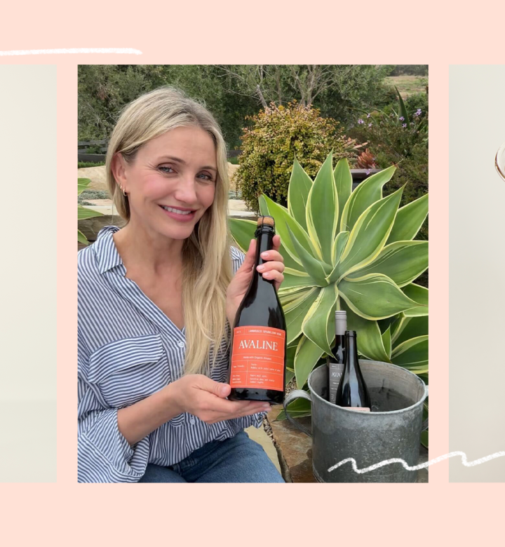 Cameron Diaz's Refreshing New “Cambrusco Spritz” Recipe Sounds Like Fall in a Glass