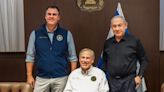 Gov. Stitt, Texas governor meet with Israeli prime minister, visit Tel Aviv hospital