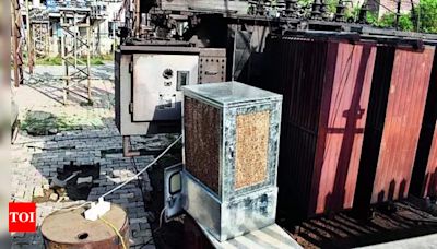 Power dept jugaad to cool down 'fuming' transformers in city | Allahabad News - Times of India