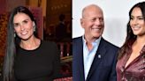 Esposa de Bruce Willis desmiente que Demi Moore se haya mudado con ellos