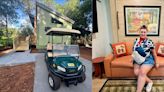 I visited Disney World's high-end campsite. Each one-bedroom cabin sleeps up to 6 adults, and golf carts are everywhere.