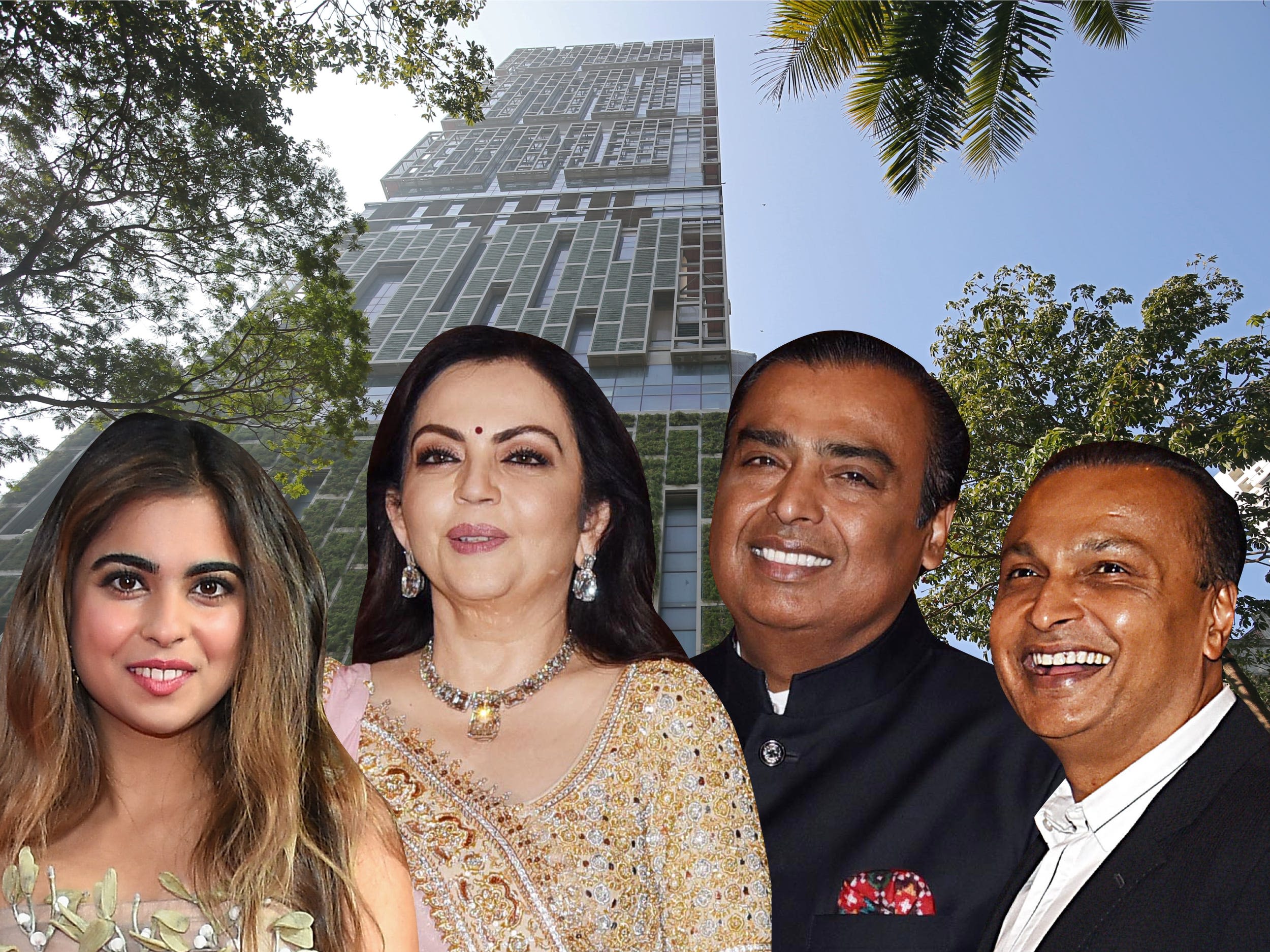 Meet the Ambanis, who live in a $1 billion skyscraper and are hosting another lavish wedding