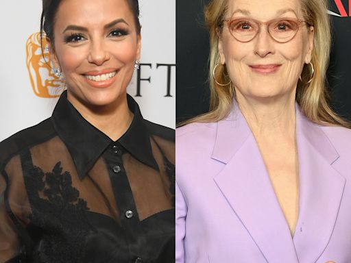 Eva Longoria Shares How "Cousin" Meryl Streep Confused Their Costars