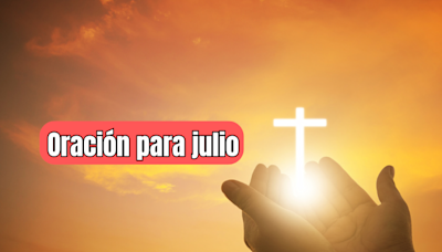 Oración de bendición más poderosa para el mes de julio; encienda una veladora blanca