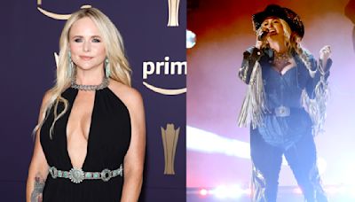 Miranda Lambert Puts Western Spin on Plunging Cocktail Dress With Turquoise Accessories for ACM Awards 2024 Red Carpet, Dons...