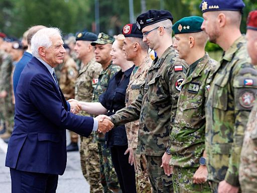 Outgoing EU High Representative Josep Borrell visits Latvia