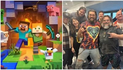 Minecraft, Jason Momoa celebra la fine delle riprese donando 50.000 dollari in beneficenza