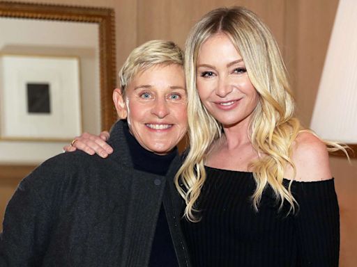 Portia de Rossi Is 'Super Supportive' of Ellen DeGeneres' Comedy Tour but 'Loves Having Her Home': Source