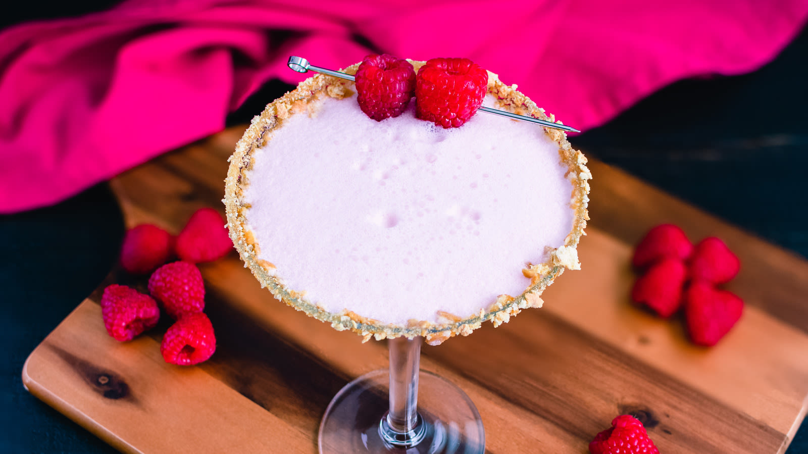 Garnish Dessert Cocktails With Graham Cracker Crumbs For A Pie-Inspired Drink