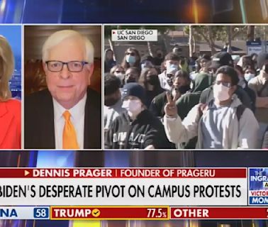 Fox News guest Dennis Prager says “this new Ilhan Omar type Muslim immigrant” has taken over the Democratic Party