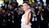 Bella Hadid Ended Her Cannes Style Streak with a Glittering Vintage Versace Gown