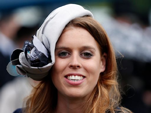 Princess Beatrice Busts a Move in Summery Floral Dress While Celebrating Friend’s Wedding