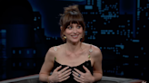 Dakota Johnson's Dress 'Fell Off' in Wardrobe Malfunction on 'Jimmy Kimmel Live'